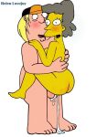 chris_griffin crossover cum_inside family_guy helen_lovejoy the_simpsons yellow_skin
