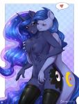  &lt;3 1girl abs alicorn alicorn_princess anthro anthrofied areola blush bodily_fluids breast_grab breasts closed_eyes clothing cosmic_hair cosmic_mane cosmic_tail cutie_mark dark_blue_fur duo earth_pony equid equine ethereal_hair ethereal_mane ethereal_tail evomanaphy fan_character feathered_wings feathers female/female fingering fingering_partner friendship_is_magic furry genital_fluids genitals grabbing_from_behind grope half-closed_eyes hand_on_breast hasbro high_res horn horse legwear lidded_eyes looking_at_another looking_back mammal monotone_anus monotone_body monotone_butt monotone_ears monotone_face monotone_feathers monotone_fur monotone_horn monotone_wings mostly_nude multicolored_hair multicolored_tail muscular muscular_female my_little_pony narrowed_eyes navel nipples nude open_mouth pattern_background pictographics pony princess princess_luna princess_luna_(mlp) pseudo_hair pussy pussy_juice reach_around royalty sex shadow_blue_(cloppermania) simple_background smile stockings unicorn vaginal vaginal_fingering wings 