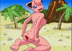  anthro big_breasts bikini_bottom breasts furry jigglypuff pokemon tagme undressing 