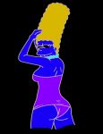  marge_simpson milf solo tagme the_simpsons white_background 