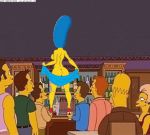  animated ass ass_shake breast_shake breasts edna_krabappel gif hair homer_simpson homerjysimpson marge_simpson moe&#039;s_tavern sexy_ass strip stripper the_simpsons yellow_skin 
