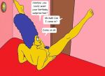  bart_simpson incest marge_simpson spread_legs the_simpsons yellow_skin 
