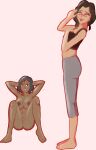  asami_sato avatar:_the_last_airbender bobcheez clothed_female_nude_female korra nickelodeon nipples nude tagme the_legend_of_korra workout 