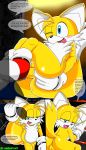  after_sex canine cum cum_in_ass cum_inside cute fox furry male male/male male_only miles_&quot;tails&quot;_prower multiple_tails nobody147 nobody147_(artist) sega sonic sonic_(series) tail yaoi 