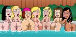 american_dad ass big_boob_june creek_12 crossover family_guy hayley_smith meg_griffin nude shaved_pussy sideboob thighs 