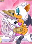  anus ass bbmbbf butt female/female female_only gloves mobian mobius_unleashed nic_the_weasel nicolette_the_weasel palcomix pussy rouge_the_bat sega sonic_(series) sonic_the_hedgehog_(series) tail yuri 