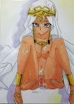  1girl censored cum ishizu_ishtar konami nipples nude pussy yu-gi-oh! yuu-gi-ou_duel_monsters 
