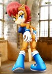  1girl archie_comics ass bbmbbf mobius_unleashed palcomix pussy sally_acorn sega sonic_(series) sonic_the_hedgehog_(series) 