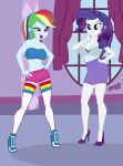  chancero equestria_girls my_little_pony rainbow_dash rarity 
