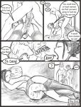 anal_penetration comic farm_lessons_#9 female incest monochrome mother_and_son 