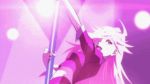 animated animated_gif ass blonde_hair blue_eyes gif grind grinding low_res lowres no_panties panty_&amp;_stocking_with_garterbelt panty_anarchy panty_anarchy_(sexy) pole_dancing skirt stripper_pole