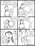  comic farm_lessons_#10 female incest monochrome 