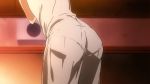  1girl animated animated_gif anime ass ass_shake chie_rumiko dress ecchi from_behind gif higurashi_no_naku_koro_ni pantylines white_dress 