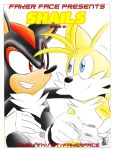   anal doujin fakerface_(artist) foreskin fox hedgehog miles_&quot;tails&quot;_prower oral shadow_the_hedgehog shails uncut  