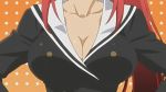  animated animated_gif bouncing_breasts breasts cleavage gif head_out_of_frame long_hair nikaidou_arashi onii-chan_dakedo_ai_sae_areba_kankeinai_yo_ne red_hair 