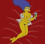  marge_simpson mole_(artist) tagme the_simpsons yellow_skin 