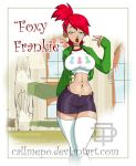 breasts callmepo female foster&#039;s_home_for_imaginary_friends frankie_foster hot navel solo
