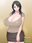  anime bbw breasts brunette hentai huge_breasts 