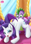  bbmbbf equestria_untamed friendship_is_magic hasbro my_little_pony palcomix pony rarity rarity_(mlp) spike spike_(mlp) 
