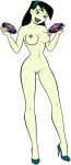  gagala green_skin kim_possible phillipthe2 pussy shaved_pussy shego 
