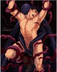  1boy 1girl berserk completely_nude_male guts_(berserk) male male_only muscular_male nude_male solo_male tentacle yaoi yaoi 