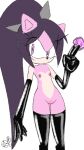 angryburgerarts completely_nude_female holding_condom medium_breasts sonic_oc star_the_spineless_hedgehog