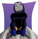  1girl big_breasts breasts dc_comics looking_at_viewer raven_(dc) ravenravenraven sitting_on_person teen_titans 