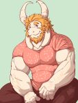 1boy 2010s 2018 2d 2d_(artwork) alternate_costume anthro anthro_only asgore_dreemurr bara beard biceps big_muscles blonde blonde_hair boss_monster breasts caprine clothed clothed_male clothing digital_media_(artwork) dilf floppy_ears furaffinity furry furry_male furry_only goat goat_ears goat_horns green_background hair horns istani looking_at_viewer male male_anthro male_only mammal mature mature_anthro mature_male monster monster_boy muscle muscular muscular_anthro muscular_male official_alternate_costume pixel_(artwork) pixel_art simple_backgeound simple_background solid_color_background solo_anthro solo_male undertale undertale_(series) video_game_character video_games