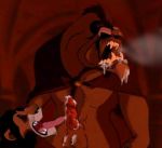  beauty_and_the_beast crossover disney scar tagme the_beast the_lion_king yaoi 
