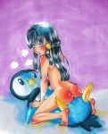  ass cowgirl_position dawn nintendo nude piplup pokemon spread_legs vaginal 