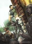 bara chris_redfield human male male_only multiple_boys muscle partially_clothed penis resident_evil resident_evil_5 silencio