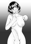  areola artist_request big_penis breasts futanari knife nipples nude pokemon yandere zinnia 