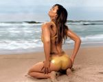  1280x1024 beach bikini franziska_van_almsick tattoo 