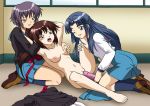  3_girls character_request genderswap genderswap palcomix school_uniform the_melancholy_of_haruhi_suzumiya 