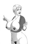  big_breasts bitch drawing isabelle_cartoons_truestory_toons nude pig pussy 