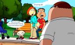 big_breasts cheating_wife cum_inside dialogue family_guy glenn_quagmire lois_griffin penis peter_griffin puffy_pussy stewie_griffin uso_(artist) vaginal