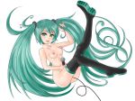   breasts miku_hatsune high_res nipples nude solo vocaloid  