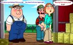 blushing breasts carl_(family_guy) cheating_wife dialogue erection family_guy lois_griffin nude_female nude_male peter_griffin puffy_pussy red_anus uso_(artist) vaginal