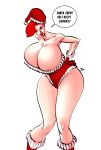  big_ass gigantic_breasts hourglass_figure onesheeparmy original_character red_hair tessa_theus 