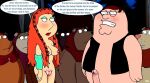  blushing breasts dialogue erection ewok family_guy han_solo han_solo_(cosplay) lois_griffin nude_female nude_male parody peter_griffin princess_leia_organa_(cosplay) puffy_pussy red_anus star_wars uso_(artist) 