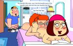  brother_and_sister chris_griffin family_guy imminent_incest imminent_sex meg_griffin patty_(family_guy) penis pussylicking uso_(artist) yuri 