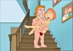 ass blackzacek breasts cheating_wife cmdrzacek erect_nipples family_guy lance_(family_guy) lois_griffin pale_breasts thighs