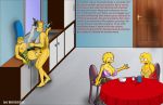  bart_simpson impregnation incest lisa_simpson maggie_simpson marge_simpson mom_son monocone mother&#039;s_duty mother_&amp;_son mother_and_son shaved_pussy stockings the_simpsons 