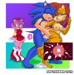 1girl 4_toes absurd_res after_kiss amy_rose angry anthro anthro_on_anthro anthro_penetrated anthro_penetrating anthro_penetrating_anthro archie_comics balls barefoot bedroom_eyes being_watched biped blush bodily_fluids breasts brown_body brown_fur chipmunk cuckquean cum cum_in_pussy cum_inside eulipotyphlan female_penetrated fur furry genital_fluids genitals green_eyes ground_squirrel group hair half-closed_eyes hedgehog high_res impregnation interspecies jealous looking_at_another male male/female male_penetrating mammal narrowed_eyes ovum penetration penis red_hair rodent saliva saliva_string sally_acorn sciurid seductive sex sonic_the_hedgehog sonic_the_hedgehog_(archie) sonic_the_hedgehog_(comics) sonic_the_hedgehog_(series) sperm_cell standing toes vaginal vaginal_penetration vellvetfoxie 