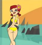 1girl ass breasts female female_only looking_at_viewer solo_female total_drama_island zoey_(tdi)