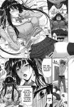  big_breasts breasts comic doujin incest incest_twins_(doujin) monochrome rape sex skirt text translated twins zucchini_(artist) 
