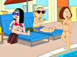  american_dad bra breasts crossover family_guy hayley_smith meg_griffin panties 