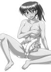  1girl breasts cum futanari kurenai_yuuji monochrome nude penis 