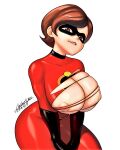  ass bodysuit helen_parr huge_breasts mask nipples the_incredibles thighs 