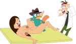 bare_breasts beastiality busted daughter father heinz_doofenshmirtz perry_the_platypus phineas_and_ferb sex vanessa_doofenshmirtz